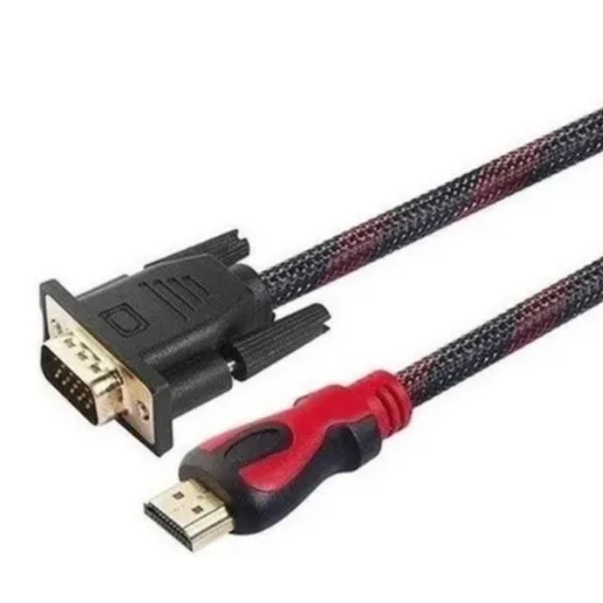 Cabo VGA + HDMI 1,8m - Conexão Versátil e Prática