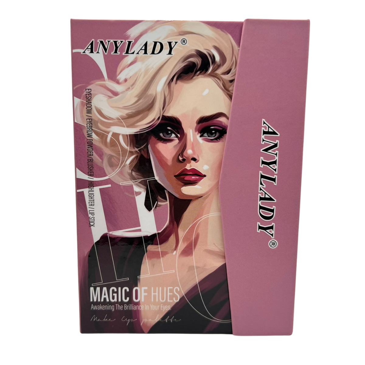 Paleta de Maquiagem Anyland Completa Estilo Carteira MODELO:MAGIC