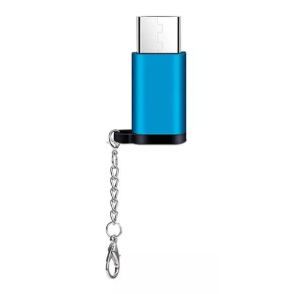 Adaptador Micro USB V8 para USB Tipo C - Conectividade Simplificada