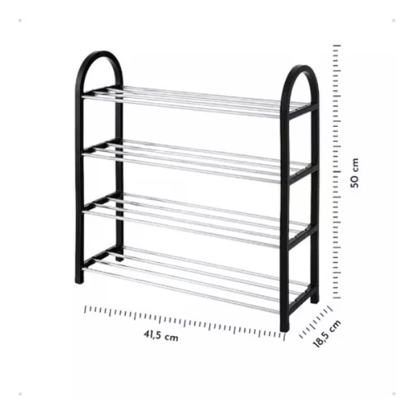 Sapateira Vertical 4 Andares para Mais Espaço e Organização!