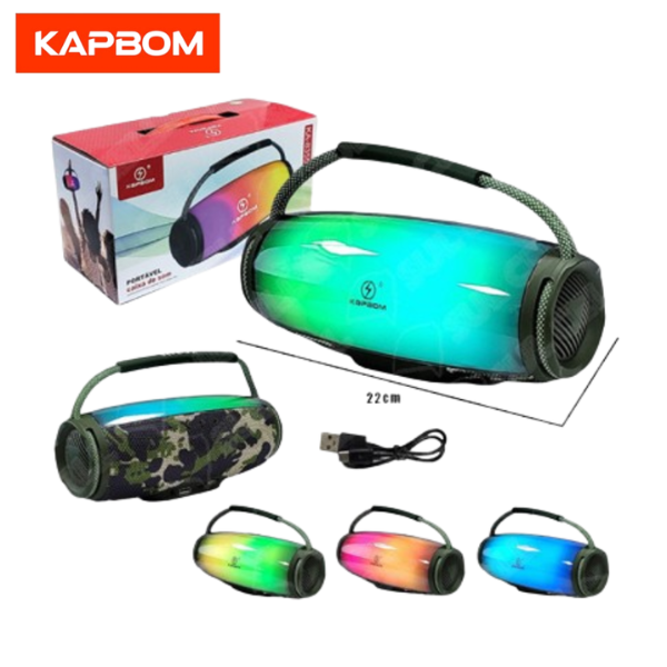 Caixa de Som Kapbom KA-8355 - Potência e Qualidade Sonora