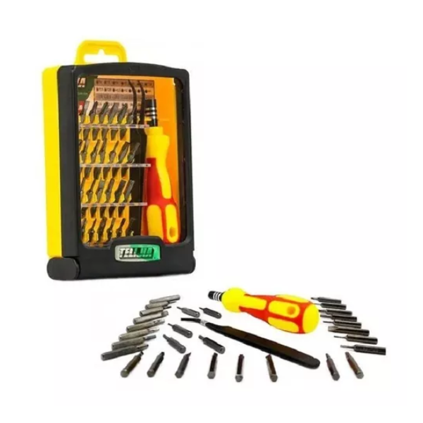 Kit Jogo de Chaves de Precisão com 32 Peças Telijia TE-6032A