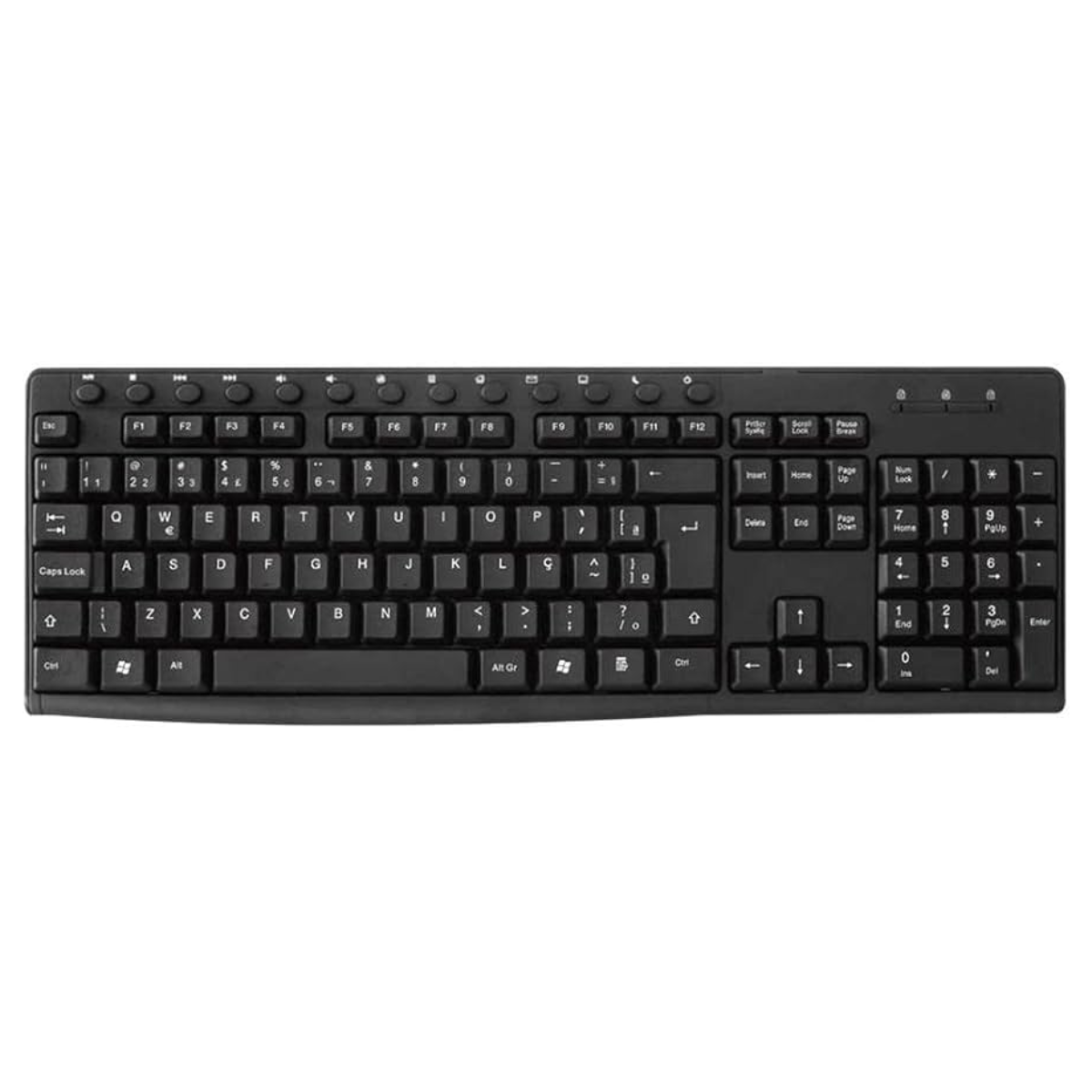 Teclado Multimídia BPC-8160 com Filtro Antirruído