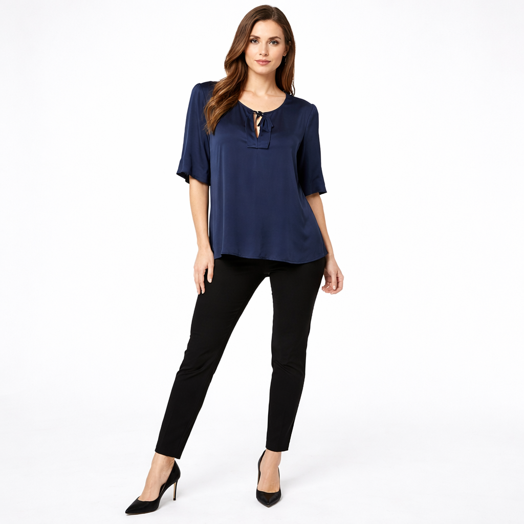 Blusa Feminina Tecido Leve Elegante