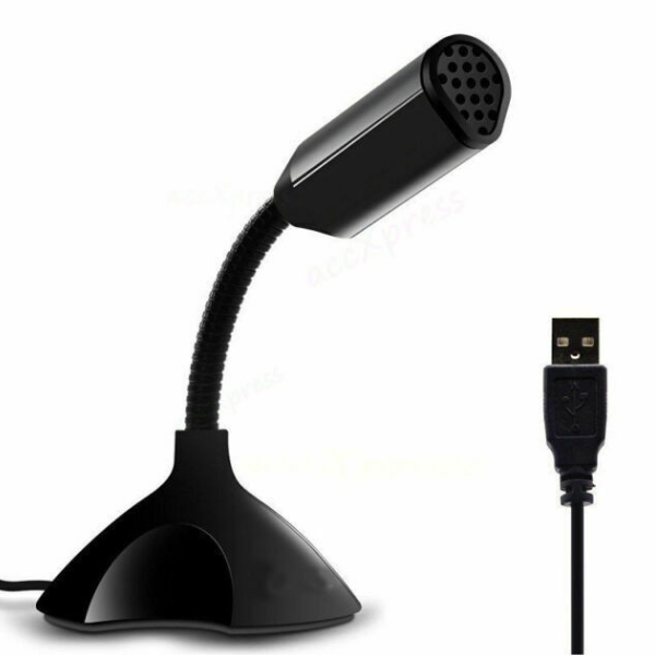 Microfone USB M-306 - Qualidade de Áudio Profissional